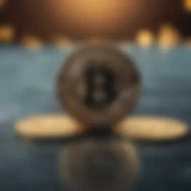 Conceptual Representation of Cryptocurrency Interest Earnings Conceptual representation of cryptocurrency interest earnings