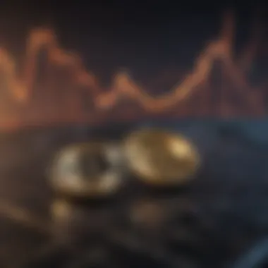 Graph Showcasing Potential Risks and Rewards in Crypto Investments Graph showcasing potential risks and rewards in crypto investments