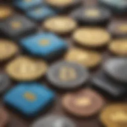 Visual representation of various types of cryptocurrency wallets
